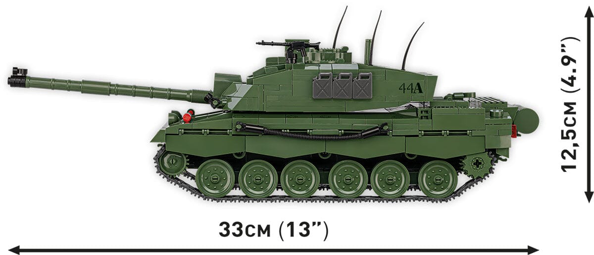 Challenger 2 brick tank model - COBI 2627 - 950 bricks - Image 5