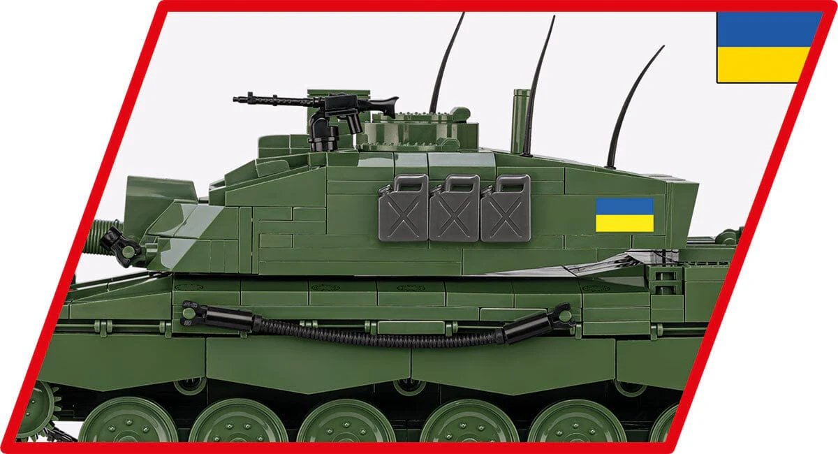 Challenger 2 brick tank model - COBI 2627 - 950 bricks - Image 8