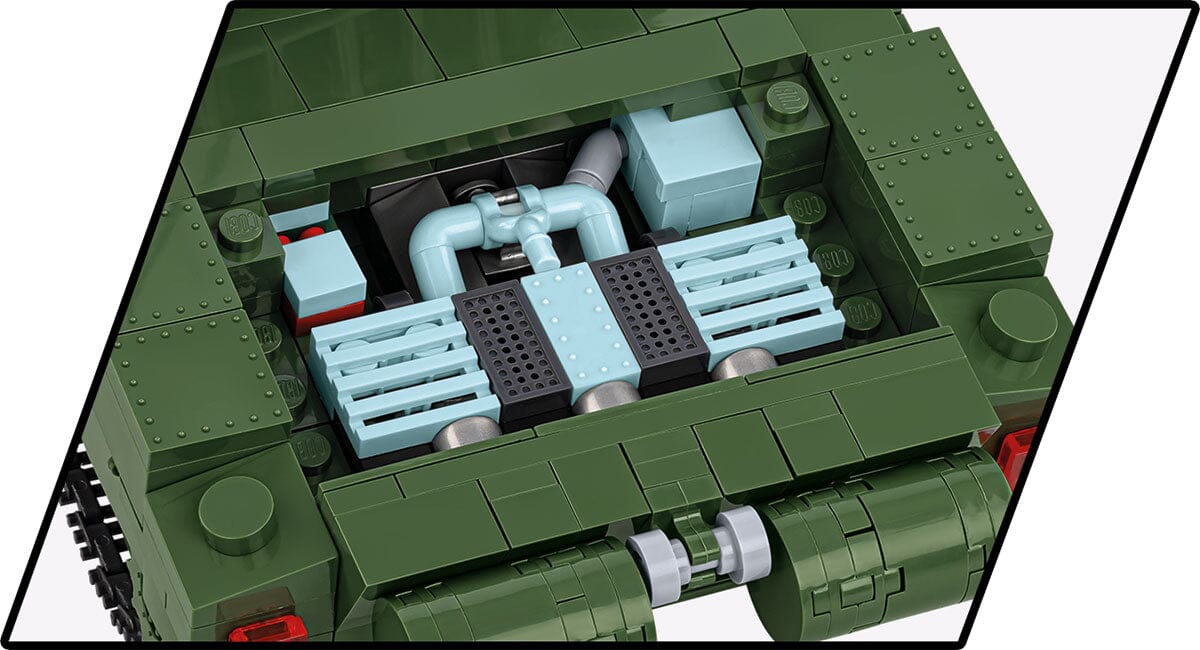 Challenger 2 brick tank model - COBI 2627 - 950 bricks - Image 9